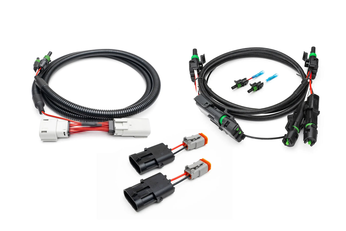 SPV Parts SHORT LENGTH REAR Harness w/ Taillight adapter - SPV Harness System (Works with MANY vehicles, See Details)