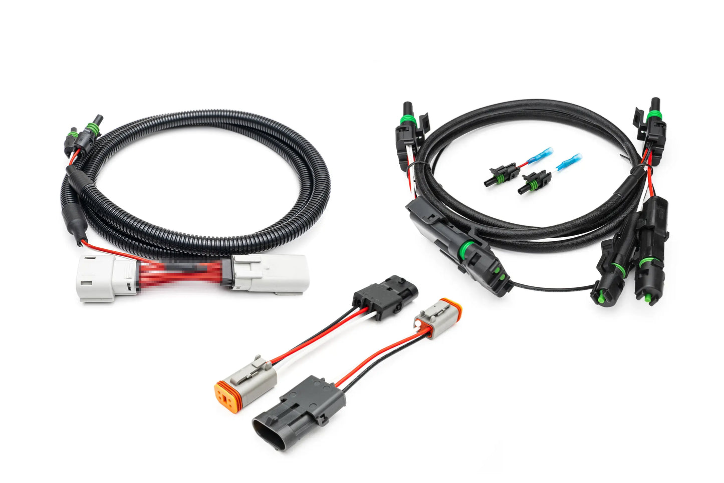 SPV Parts SHORT LENGTH REAR Harness w/ Taillight adapter - SPV Harness System (Works with MANY vehicles, See Details)