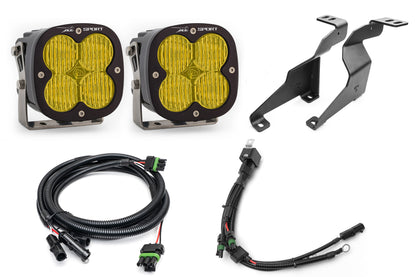 SPV Parts XL Series Baja Designs -  A - Pillar (Ditch) Light Kit for Ford 2021+ F-150 Raptor