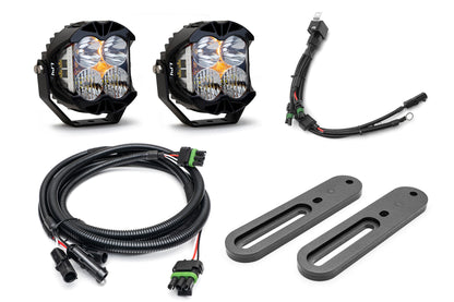 SPV Parts 2021-2025 Ford BRONCO (Including Everglades) Modular A-Pillar Light Kit with Baja Designs LP4's