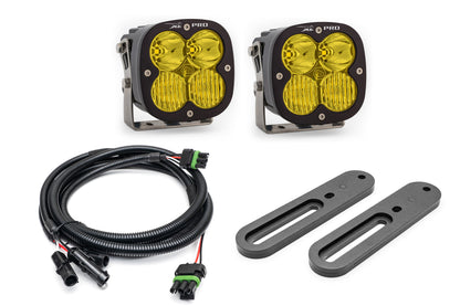 SPV Parts 2021-2025 Ford BRONCO Modular A-Pillar Light Kit with Baja Designs Squadron XL & XL80's