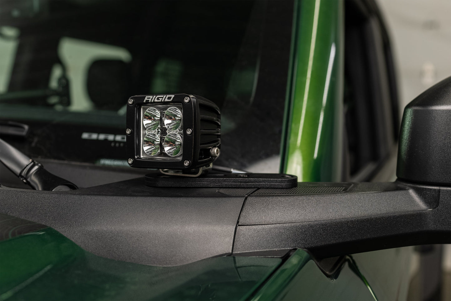 SPV Parts 2021-2025 Ford Bronco Slotted A-Pillar/Ditch Light - & Accessory Modular Mounting Brackets (All Trims Including Everglades)