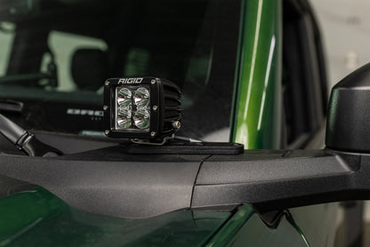 SPV Parts 2021-2025 Ford Bronco Slotted A-Pillar/Ditch Light - & Accessory Modular Mounting Brackets (All Trims Including Everglades)