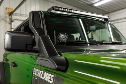 SPV Parts 2021-2025 Ford Bronco Slotted A-Pillar/Ditch Light - & Accessory Modular Mounting Brackets (All Trims Including Everglades)
