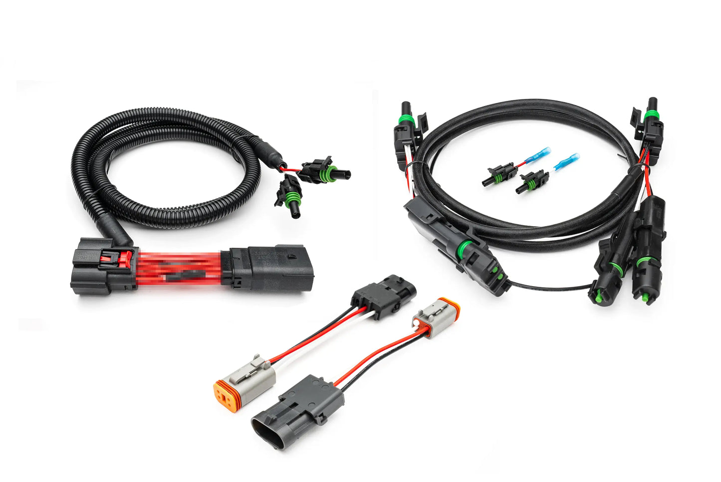 SPV Parts SHORT LENGTH REAR Harness w/ Taillight adapter - SPV Harness System (Works with MANY vehicles, See Details)