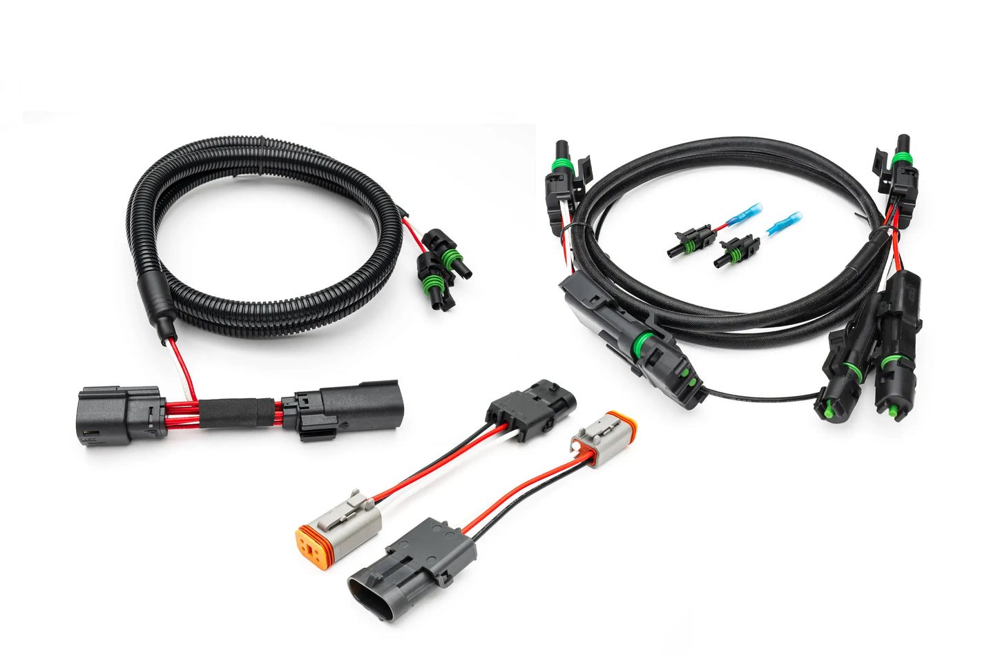 SPV Parts SHORT LENGTH REAR Harness w/ Taillight adapter - SPV Harness System (Works with MANY vehicles, See Details)