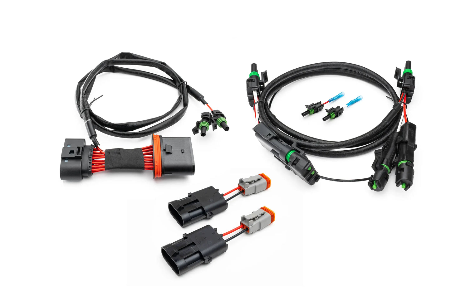 SPV Parts SHORT LENGTH REAR Harness w/ Taillight adapter - SPV Harness System (Works with MANY vehicles, See Details)