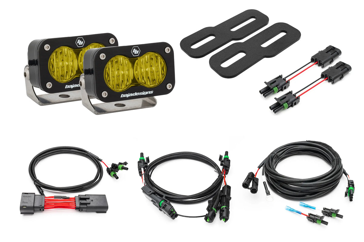 2019-2026 Chevy Silverado 1500 (& 20-26 2500/3500) Rear Baja Designs S2 Reverse Light Kit (No Drill)