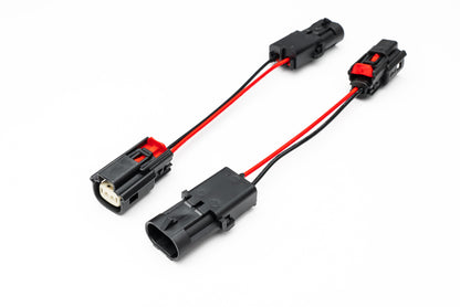 SPV Parts Harness 2 Pole MOLEX to 2 Pole WP Connector Adapters for Ford OEM Rigid Fogs (Pair)