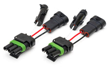 3 Pole WP Connector Adapters to H10 Factory Fog Connector with Backlight Port (Pair) (F-150 & Others)