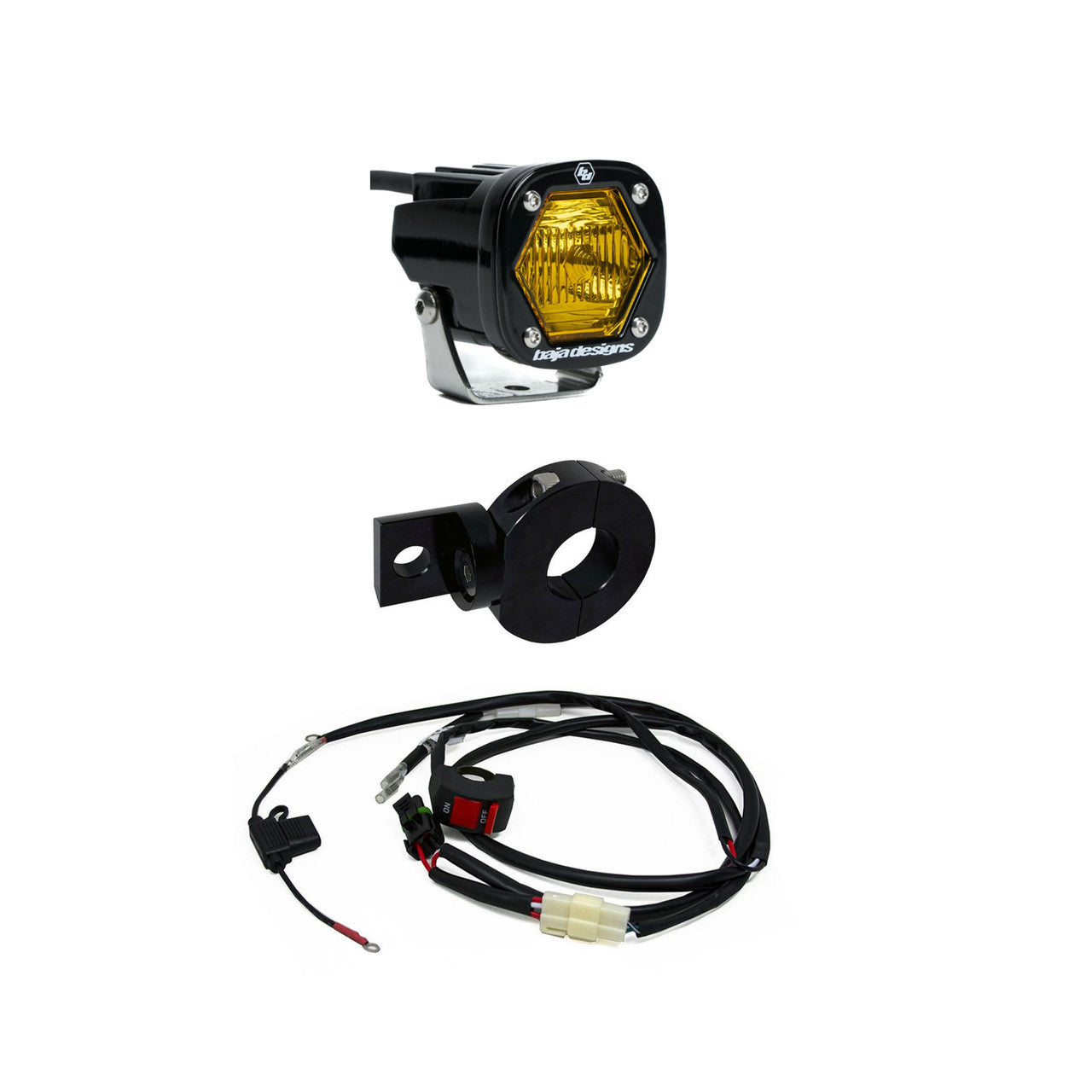 Moto Electric Start Pit Bike S1 Auxiliary Light Kit - Baja Designs