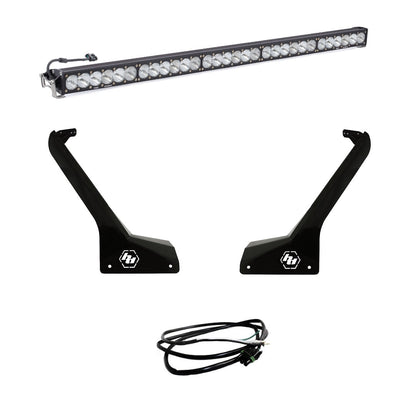 Jeep JLJT S8 or OnX6+ 50 Inch Roof Mount Light Kit - 2020-24 Gladiator; 2018-24 Wrangler JL; Exc. Rubicon 392
