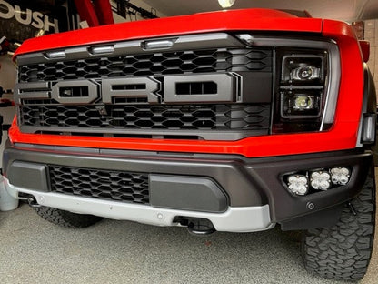 SPV Parts 2021-2026 Ford Raptor Baja Designs Sport & PRO Triple Fog Light Kit (With Brackets)