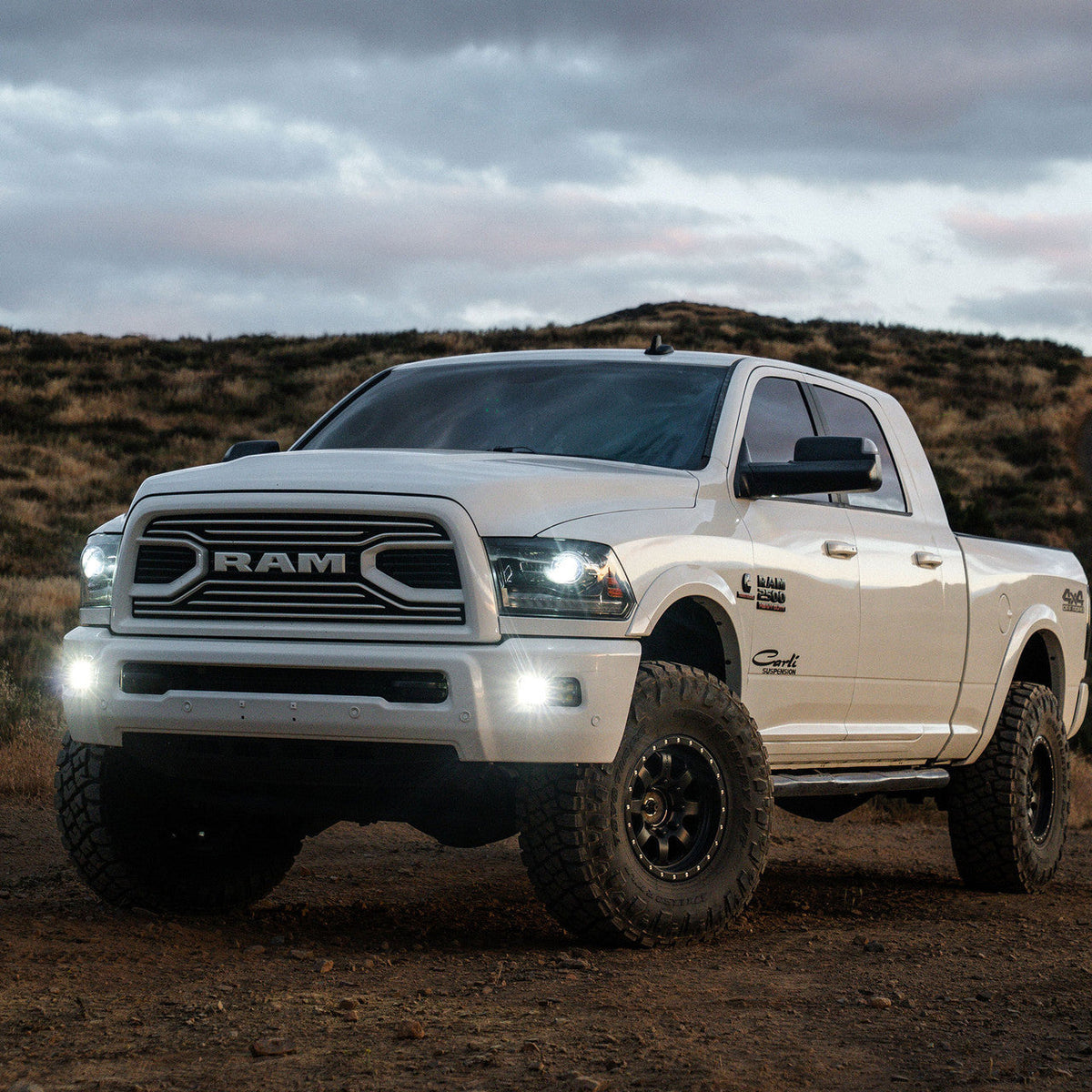 Squadron 2.0 Sport Squadron SAE Dual Fog Pocket Light Kit - RAM 2009-12 1500; 2010-18 25003500