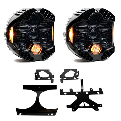 Baja Designs - DOT LP6 LED Headlight Kit - 2015-2024 Harley Davidson Road Glide