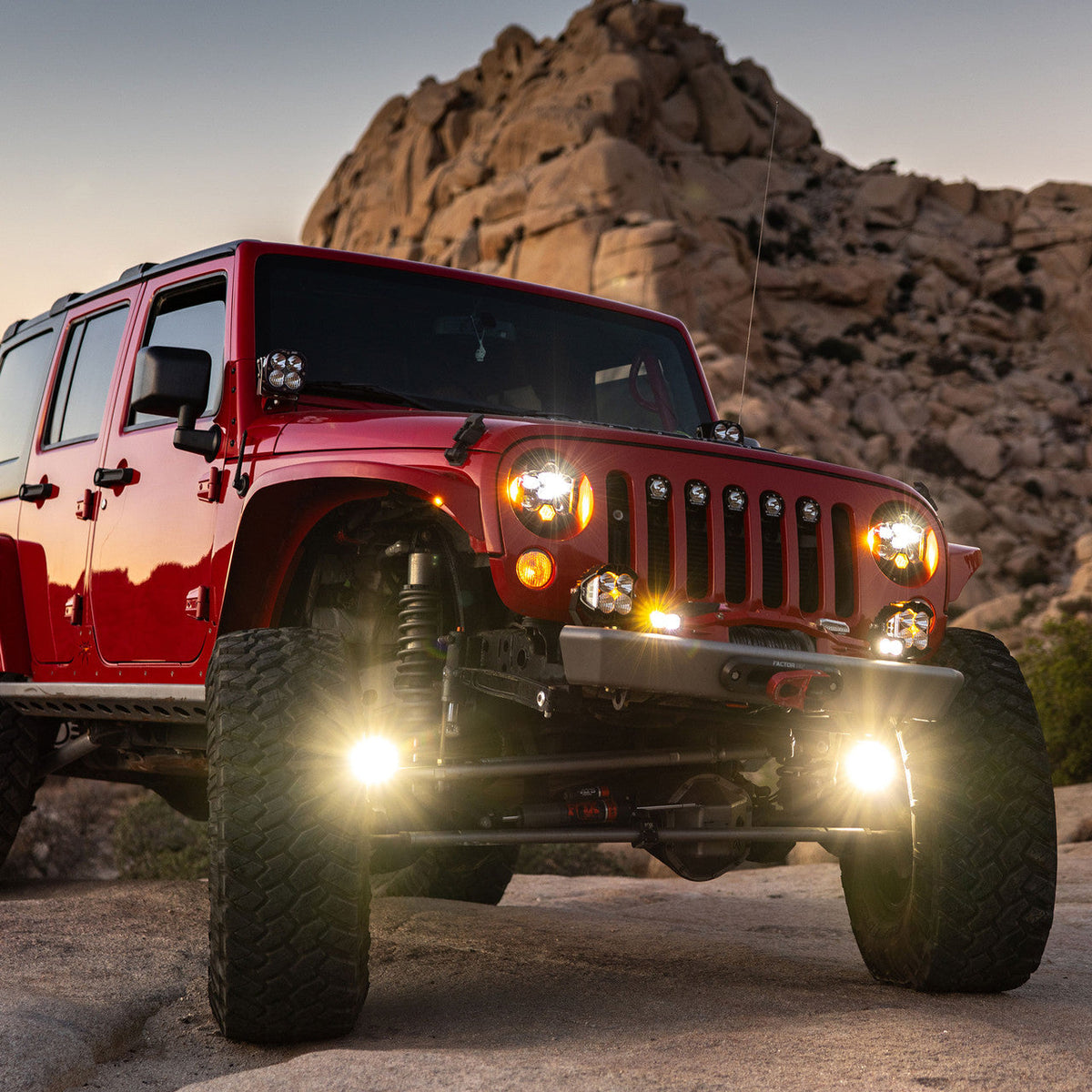 S1 Knuckle Pods Light Kit - Jeep 2018-2026 JL WranglerJT Gladiator