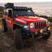 18-24 Jeep JLJT 8XL Linkable Roof Mount Light Kit - Jeep 2020-24 Gladiator; 2018-24 Wrangler JL; Note Exc. Rubicon 392, Mojave, 4xE