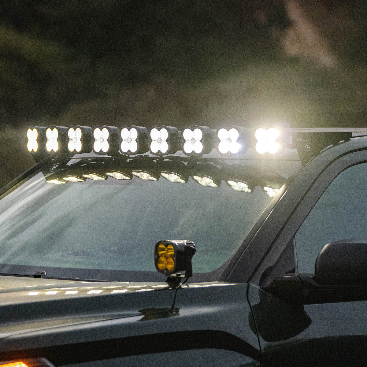 22+ Toyota Tundra 9XL Linkable Roof Bar Kit - Baja Designs
