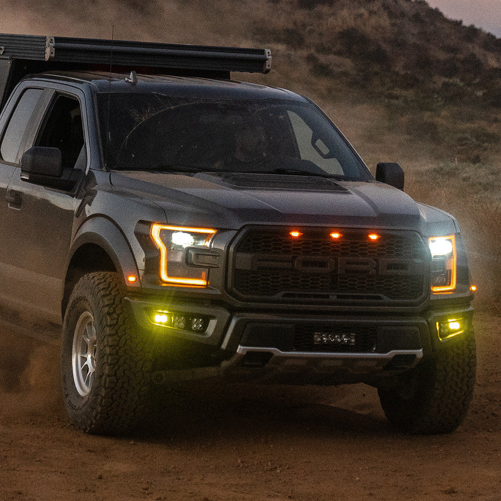 Baja Designs 2017-2020 Ford Raptor Squadron/S2 SAE “PRO” Fog Pocket Light Kit