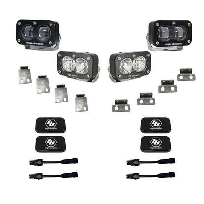 21-23 Ford F-150 Raptor; 22-23 Bronco Raptor S2 SAE Fog Pocket Kit - Baja Designs