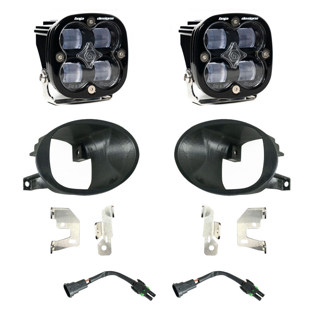 19-24 Mercedes Sprinter Squadron Wide Cornering Fog Pocket Light Kit - 1500/2500/3500