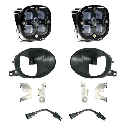 19-24 Mercedes Sprinter Squadron Wide Cornering Fog Pocket Light Kit - 1500/2500/3500