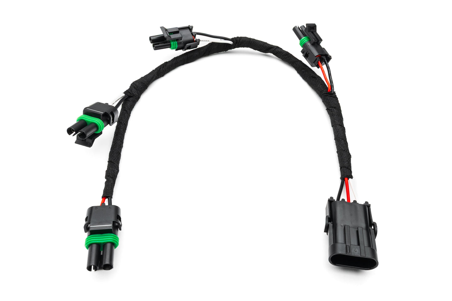 4X 2 Pole WP Connector Harness CROSSOVER Splitter add on - SPV Harness System (Works with MANY vehicles, See Details)