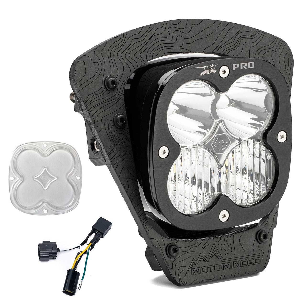 Baja Designs - GasGas XL Pro (DC) LED Headlight Kit w Hi-Low Harness -2024-2025 GasGas ES, EC-F, EC