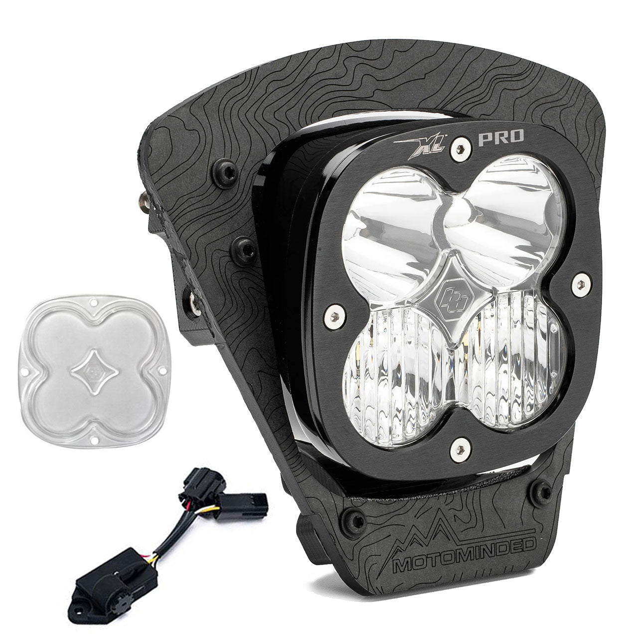 Baja Designs - GasGas XL Pro (DC) LED Headlight Kit w Dimmer -2024-2025 GasGas ES, EC-F, EC