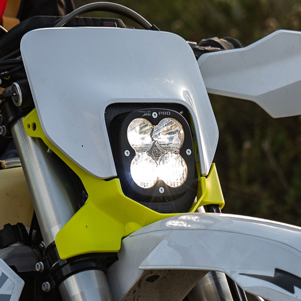 XL40 (D/C) LED Headlight Kit w/ Hi-Low Harness - Husqvarna FE-S ('24-25)