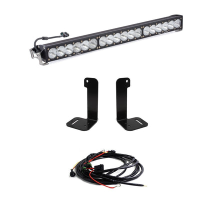 Jeep JLJT OnX6+ 30 Inch Bumper Light Kit - Jeep 2020-2026 Gladiator; 2018-2026 Wrangler JL; NOTE w OE Plastic Bumper