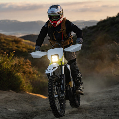 XL40 (D/C) LED Headlight Kit w/ Hi-Low Harness - Husqvarna FE-S ('24-25)