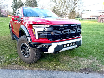 NEW SPV Parts 2021-2026 Ford F-150 Raptor BUMPER Grille Baja Designs Squadron 2.0 Light Kit (RGBW Backlight) (Works with BOTH Bumpers)