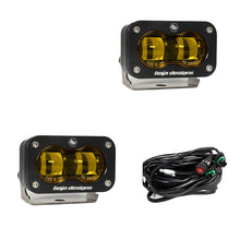(New 2023) Baja Designs S2 SAE LED Auxiliary Light Pod Pair - Universal (Amber or Clear)