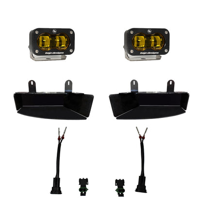 Dodge, Ram S2 SAE Fog Pocket Light Kit - Ram 2019-On 2500/3500