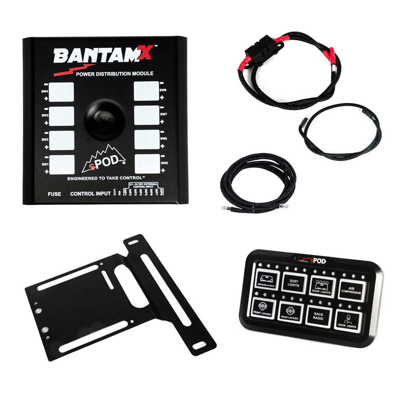 sPod BantamX HD for JLJT - Jeep JL/JT