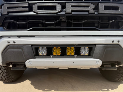 NEW SPV Parts 2021-2026 Ford F-150 Raptor BUMPER Grille Baja Designs Squadron 2.0 Light Kit (RGBW Backlight) (Works with BOTH Bumpers)