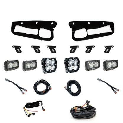 Squadron 2.0 Pro Dual S2 Sport Fog Pocket Light Kit - Ford 2021-26 Bronco; 2022-24 Bronco Raptor; Note w Steel Bumper