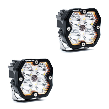 Baja Designs Squadron 2.0 Sport LED Pods (Sold in Pairs) (RGBW Backlit)