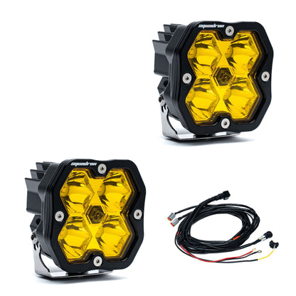Baja Designs Squadron 2.0 Sport LED Pods (Sold in Pairs) (RGBW Backlit)