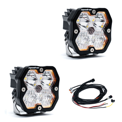 Baja Designs Squadron 2.0 Sport LED Pods (Sold in Pairs) (RGBW Backlit)