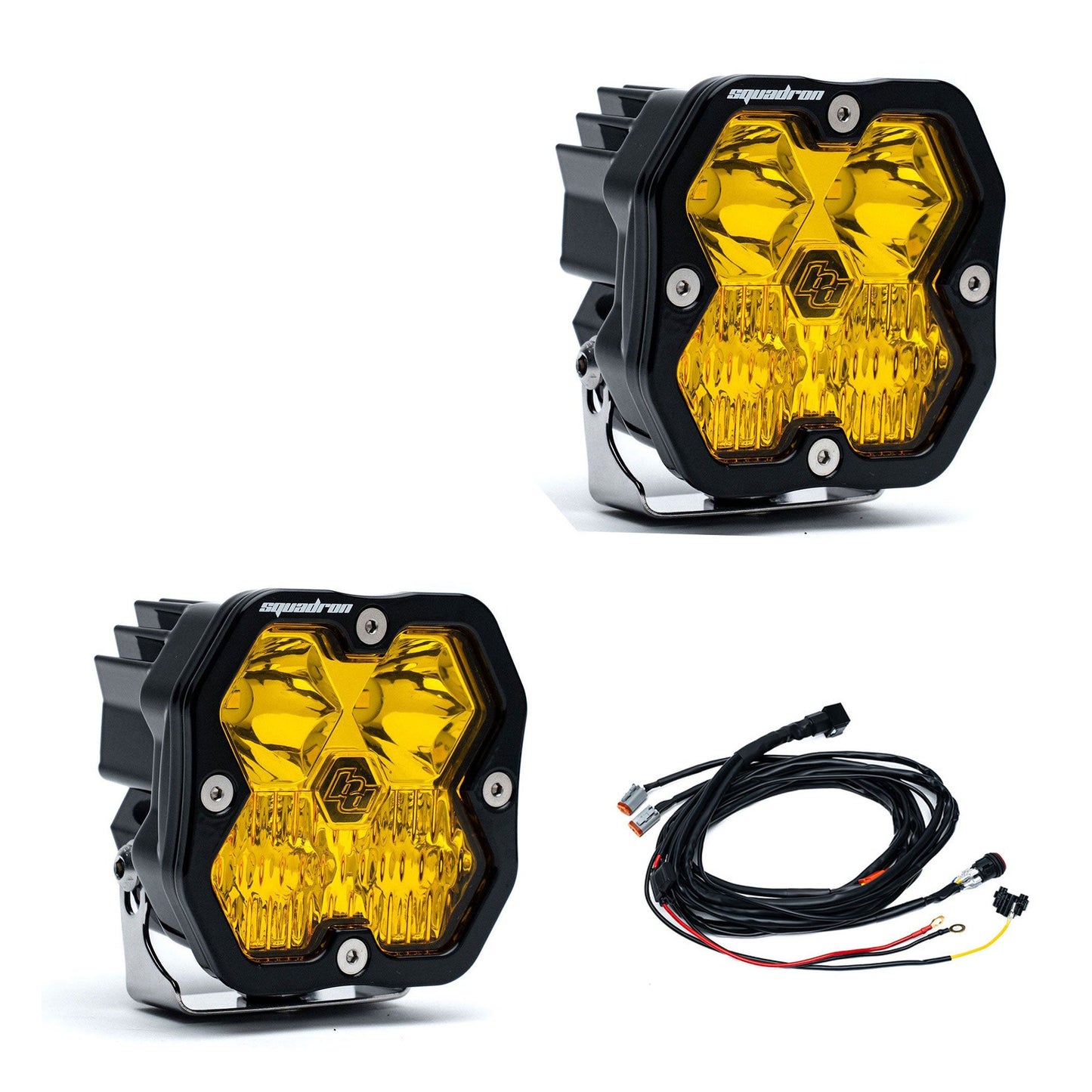 Baja Designs Squadron 2.0 Sport LED Pods (Sold in Pairs) (RGBW Backlit)