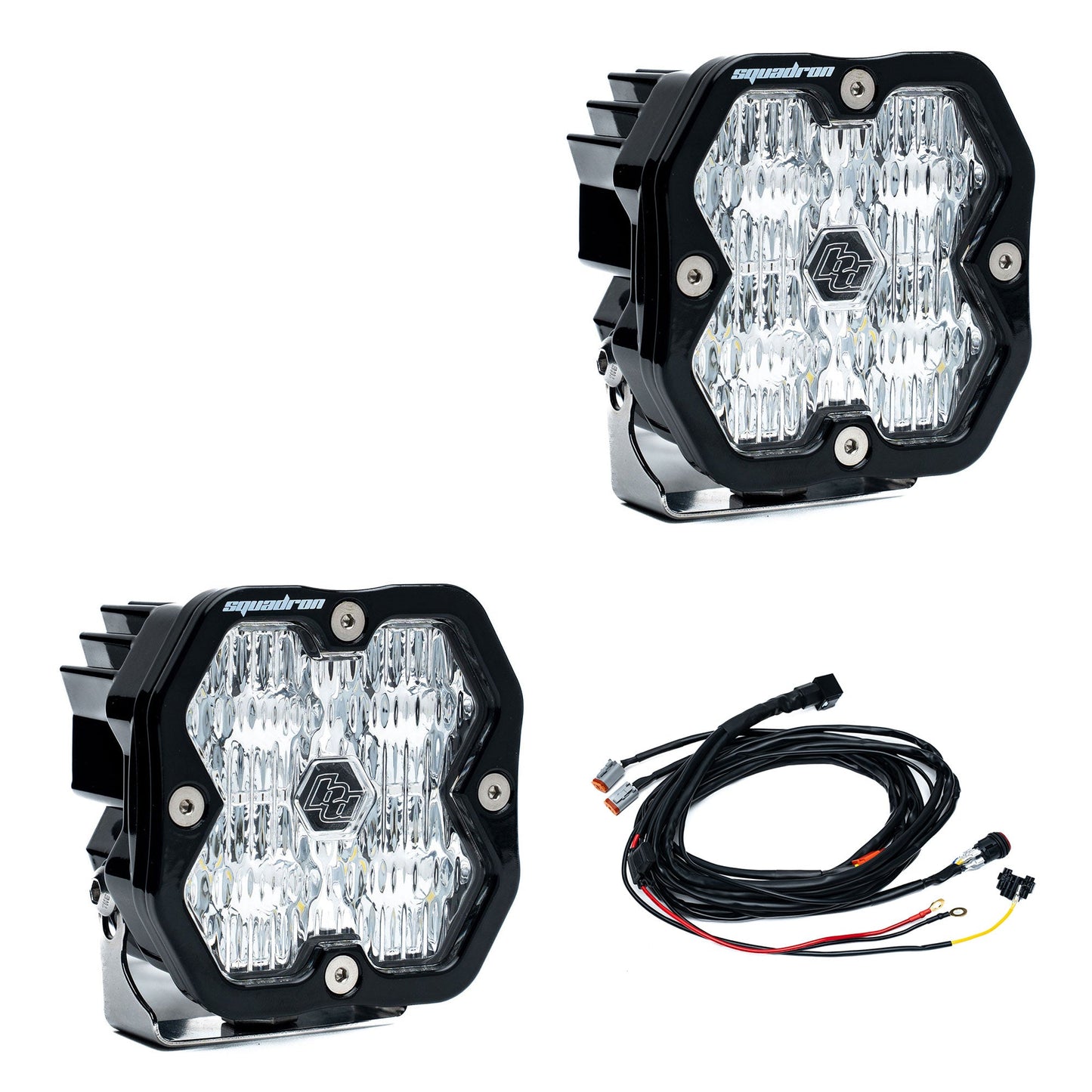 Baja Designs Squadron 2.0 Sport LED Pods (Sold in Pairs) (RGBW Backlit)