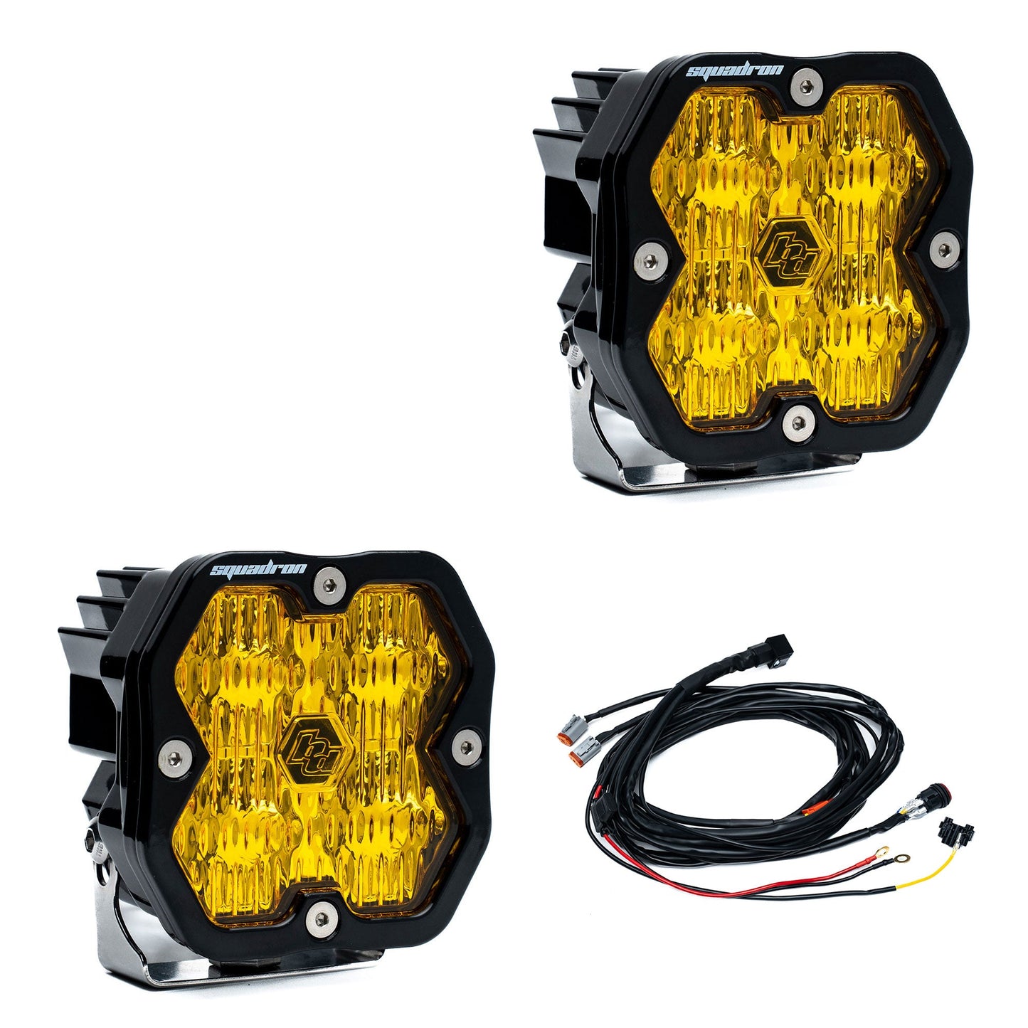 Baja Designs Squadron 2.0 Sport LED Pods (Sold in Pairs) (RGBW Backlit)
