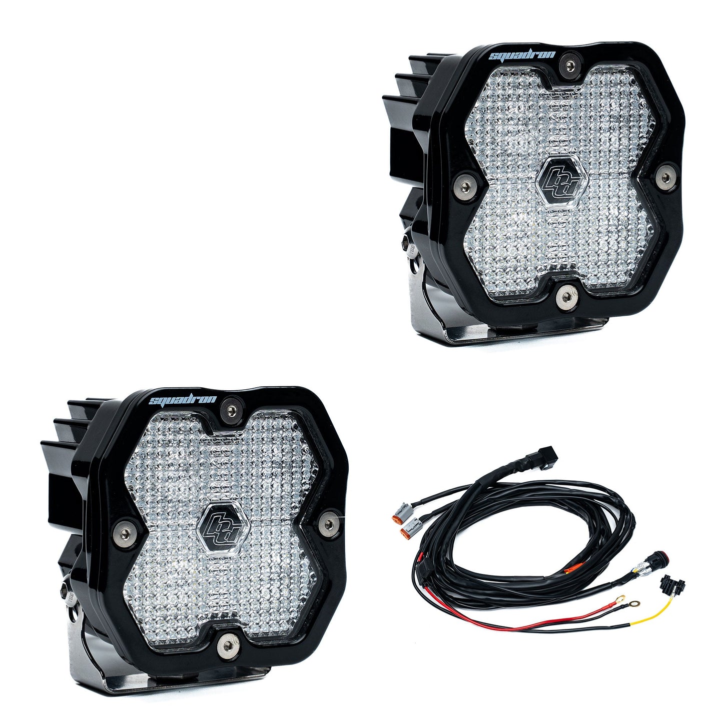 Baja Designs Squadron 2.0 Sport LED Pods (Sold in Pairs) (RGBW Backlit)