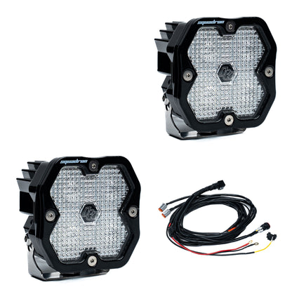 Baja Designs Squadron 2.0 Sport LED Pods (Sold in Pairs) (RGBW Backlit)