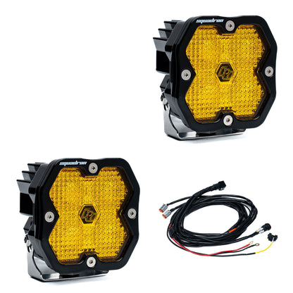 Baja Designs Squadron 2.0 Sport LED Pods (Sold in Pairs) (RGBW Backlit)