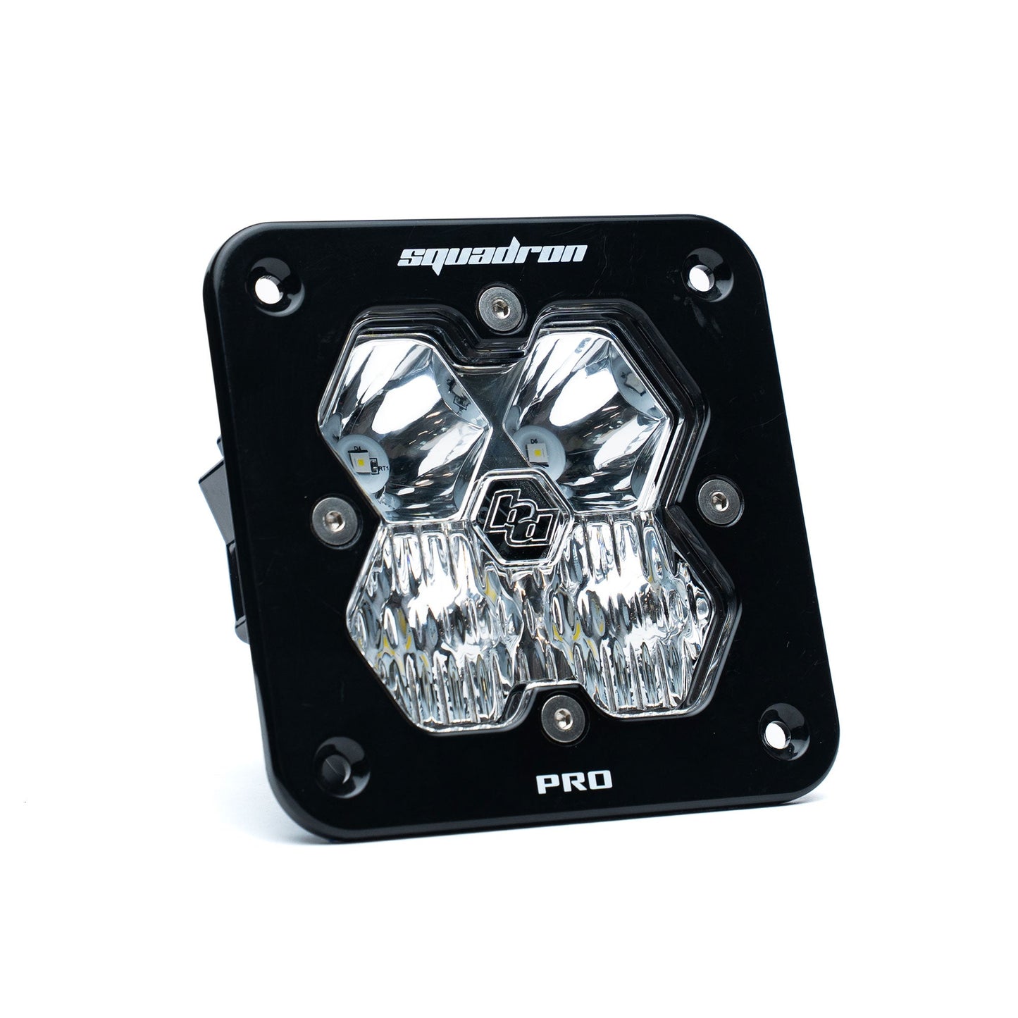 Squadron 2.0 Pro Black Flush Mount LED Auxiliary Light Pod - Universal