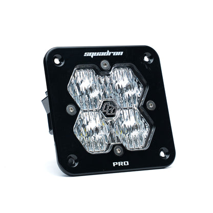 Squadron 2.0 Pro Black Flush Mount LED Auxiliary Light Pod - Universal