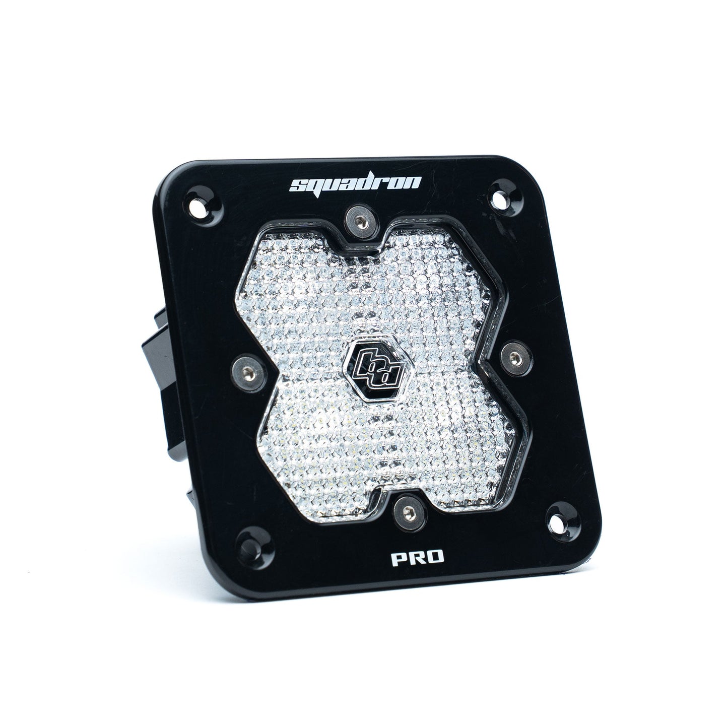 Squadron 2.0 Pro Black Flush Mount LED Auxiliary Light Pod - Universal
